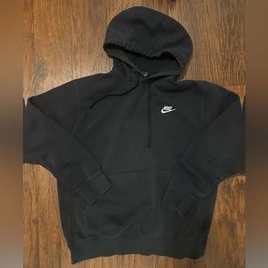 Black Nike hoodie, women's medium